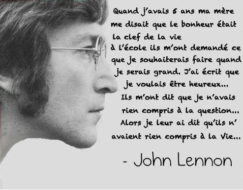 John Lennon dans Vaunage.net 